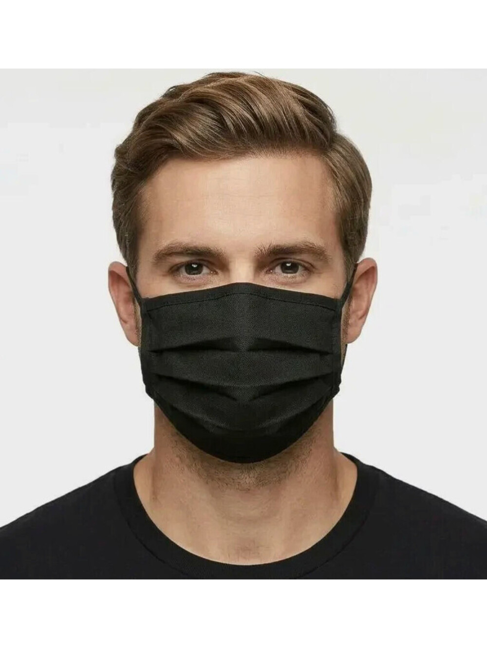 Reusable Cloth Face Covers Washable Breathable Dust Shield Black Green Bulk Lot